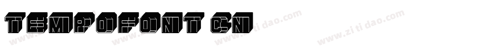 TempoFont Cn字体转换